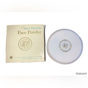 Max Factor Face Powder Compact Midcentury Vintage Twilight Blush
